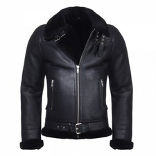 Herren Lammfelljacke JAMES