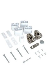 Candy Waschmaschine Einbau Scharniertür Integration Kit ORIGINAL schwarz/weiß