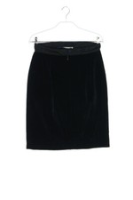 GREEN FEE Skirt Velvet Pleated 42 = D 36 black