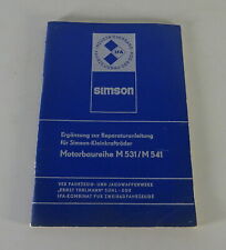 Reparaturanleitung Simson 3- & 4-Gang-Motor S 51 / Schwalbe Stand 05/1980