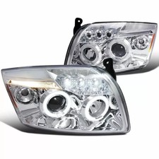 DODGE CALIBER 06 - 12 SCHEINWERFER SATZ chrom ANGELEYES LED 2006 2010 2012 2007