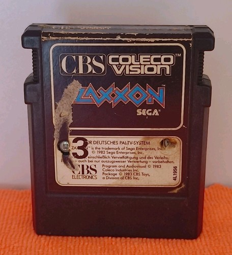 Cbs colecovision zaxxon - cbs,