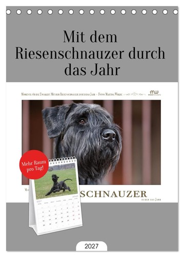 Tischplaner 2027 mit dem - 2027,