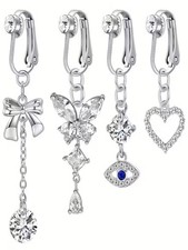 Zirkonia Fake Piercing Clip