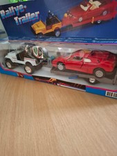 Modell RALLYE-Trailer , Jeep & Lamborghini Diablo in der Originalverpackung !