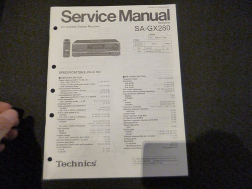 Original service manual - service,