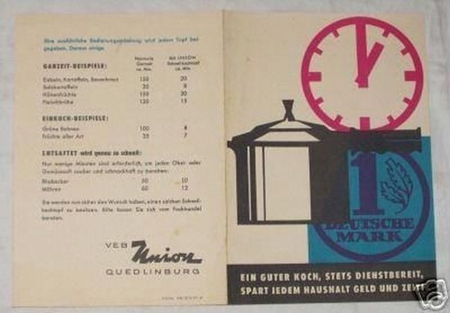 Ddr werbung veb - veb, union