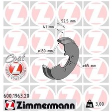 2x Zimmermann Bremstrommel