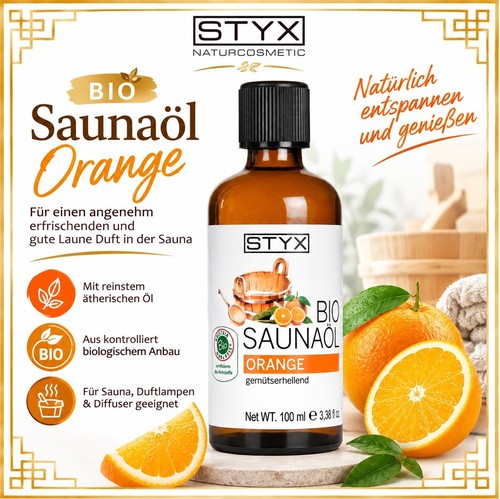 Styx bio saunaöl orange 100 - saunaöl,