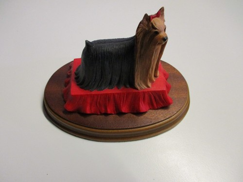 Figur hund yorkshire - figur,
