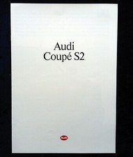 AUDI Coupe S2 Prospekt 10.1990