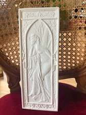 Stucco Centre- zartes wunderschönes Jugendstil - Relief 101-385 aus Stuckgips