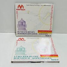 Maptech - Sportschiffahrtskarten - Rügen Stettin Lübecker Bucht... - GUT  #4082