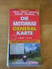 Die Motorrad Generalkarte Österreich Villach Osttirol Kufstein Randstadt...