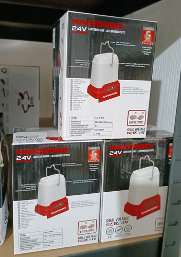 Powerworks p24la500 24v akku - 24v,