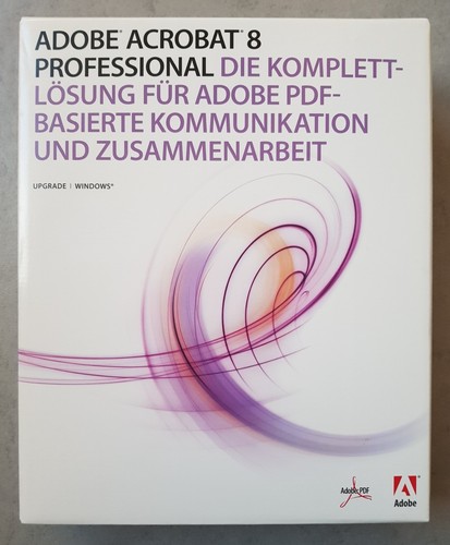 Adobe acrobat professional - acrobat,