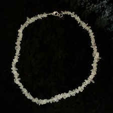 Bergkristall Halskette Kette