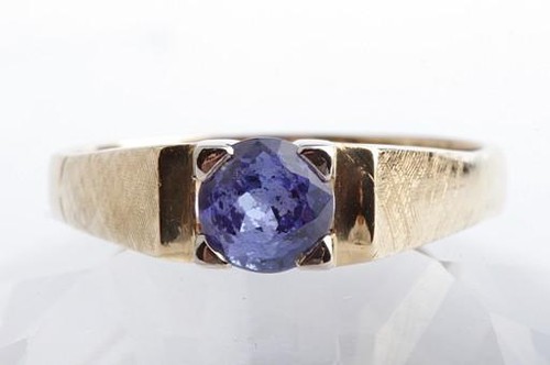 Tansanit ring 900er 21k - tansanit,