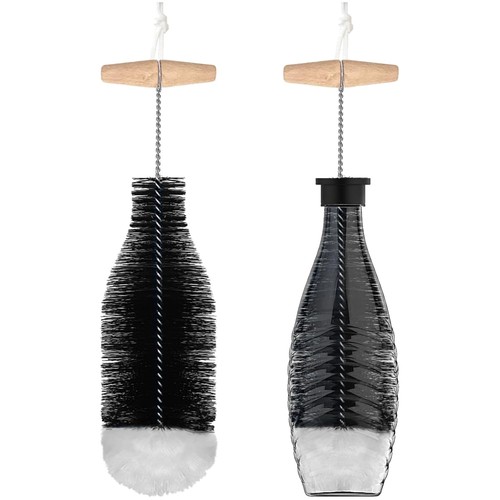 Flaschenbürste glasflasche - flaschenbürste,