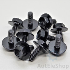 10x Schrauben Stoßstange Befestigung Universal Halteschrauben M4,5 F5