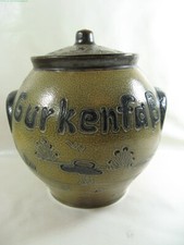 Gurkenfass Salzglasur