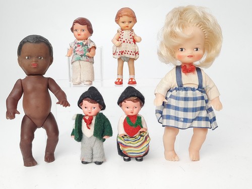 Vintage ari gummi - gummi, puppen