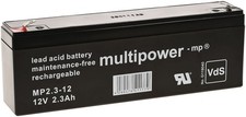 Bleiakku multipower MP2,3-12