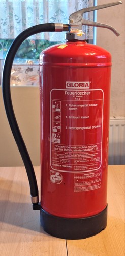 Feuerlöscher gloria wasser - feuerlöscher,