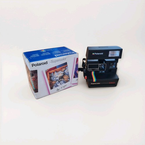 Vintage polaroid supercolor - vintage,
