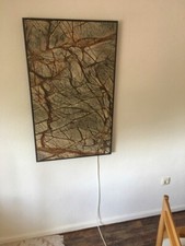 Unikat Marmor ungeschliffen Wandheizung Infrarot Strahlungswärme elektrisch