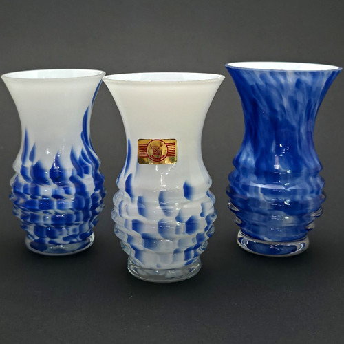 3er set murano - murano-stil, glasvasen