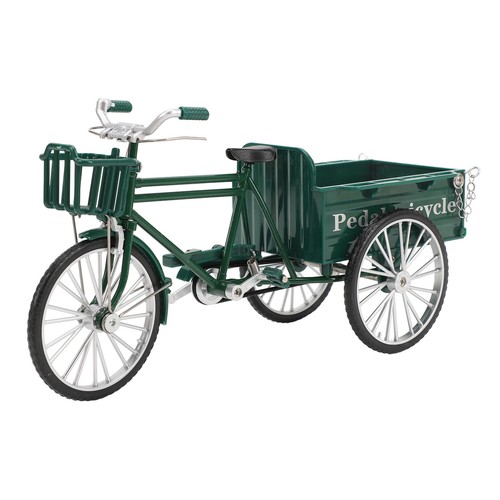 Miniatur-Retro-Dreirad-Flachbe