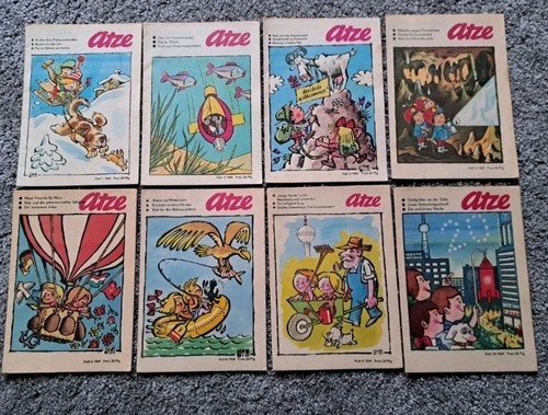 Atze hefte 1969 ddr - 1969, comic