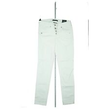 Fornarina Sampey Jeans stretch Boyfriend slim destroyed Hose W26 L28 Weiß NEU