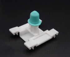 10x Zierleistenklammern VW