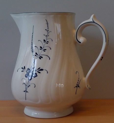Milchkanne gross 17cm 1liter - 17cm,