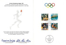 BRD Erinnerungsblatt Olympia