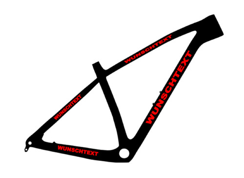 Wunschname wunschtext bike - wunschname,