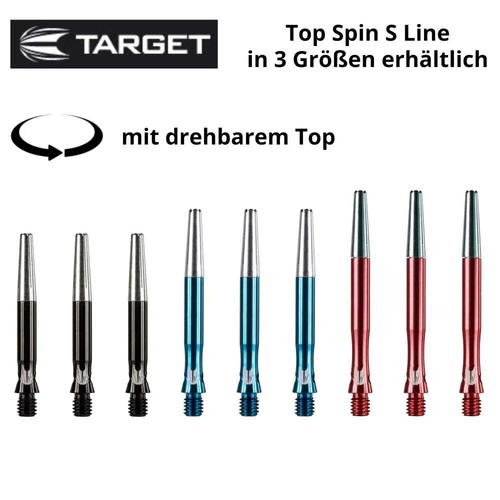 Target top spin line shafts - top,