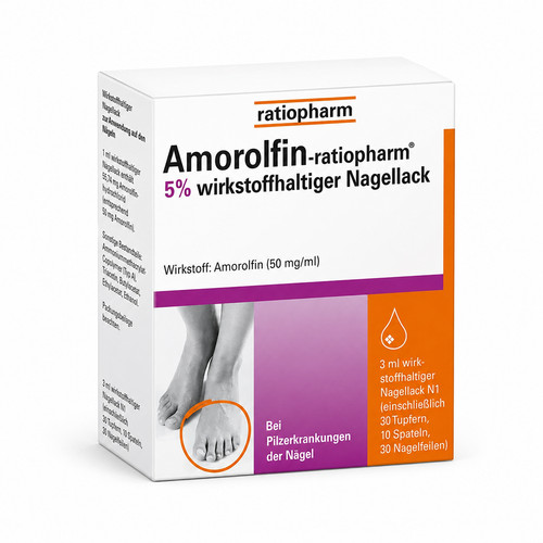 Amorolfin ratiopharm - amorolfin-ratiopharm, 5%
