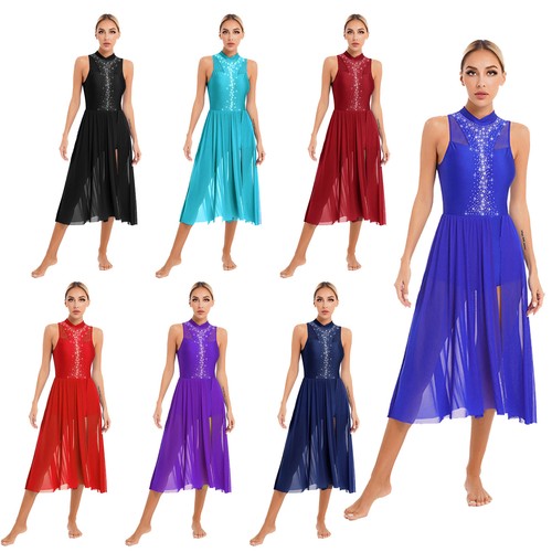 Damen tanzkleid strass glitzer - strass,