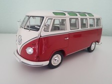 VW T1b Samba Bus Rot, Weiß