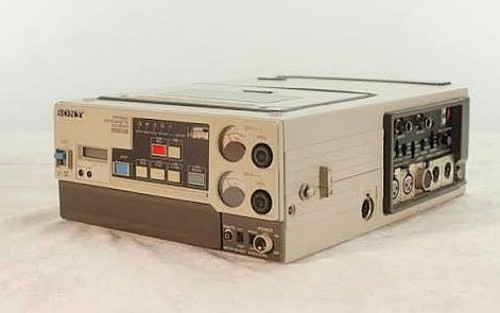 Sony portable videocassette - sony,