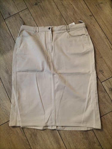 Damenjeansrock natur lang - lang, 48