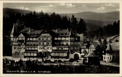 Oberhof thüringer wald - ak,
