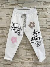 Verzierte joggpant schlupfhose - verzierte,