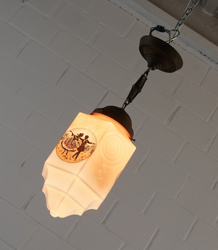Edle opalglas lampe - edle,