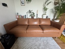 Vimle sofa leder sitzer - 3-er,