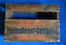 alte Getränkekiste aus Holz