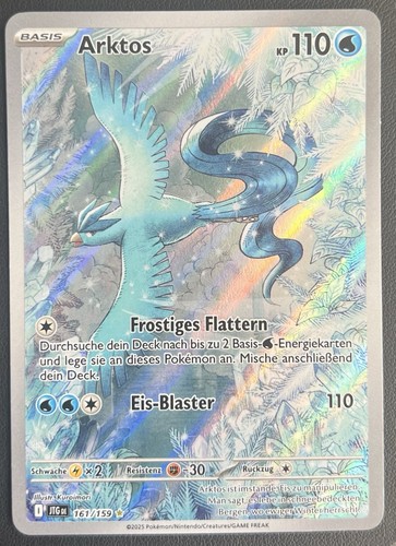Pokémon arktos 161 - arktos, jtg